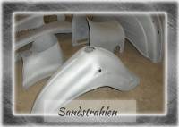 Sandstrahlen - Beispiel Schwalbe KR