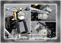 Simson S51 Moped Neuaufbau Eloxiert ZTH Wiehe