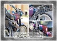 Simson S51 Moped Neuaufbau Flip Flop Effektlack ZTH Wiehe