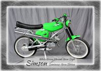 Simson S51 Moped Neuaufbau Neon ZTH Wiehe