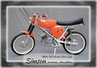 Simson S51 Moped Neuaufbau Neon ZTH Wiehe